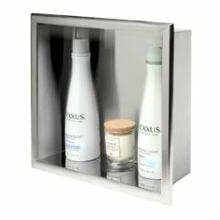 Gazebo Parts Direct Sales Store 23 Alfi Trade 12 X 12 Polished Stainless Steel Square Single Shelf Bath Shower Niche