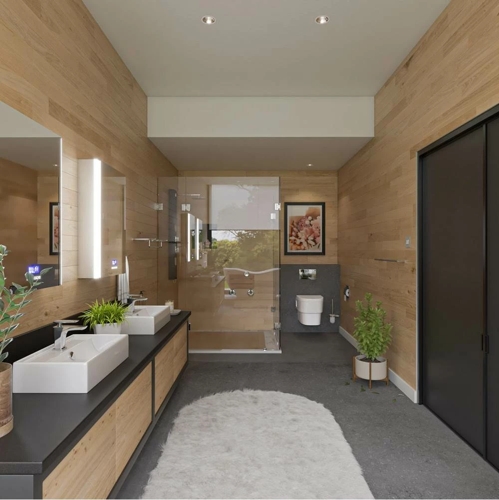 Alfi Trade Polished Chrome 24 Inch Towel Bar & Shelf Bathroom Accessory 8 Alfi Trade Polished Chrome 24 Inch Towel Bar & Shelf Bathroom Accessory - Image 6