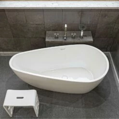 Gazebo Parts Direct Sales Store 27 Alfi Trade 59 Inch White Oval Acrylic Free Standing Soaking Bathtub