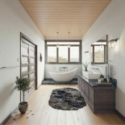 Alfi Trade 73'' White Solid Surface Smooth Resin Soaking Slipper Bathtub -Bathroom Supplies Sales 2024 ALF X8FWDU7QALNFHMBZ6KWD