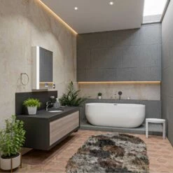 Alfi Trade 67 Inch White Oval Acrylic Free Standing Soaking Bathtub -Bathroom Supplies Sales 2024 ALF XZVDNFWPIECW9MK5NXFA