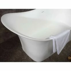 Alfi Trade 74'' White Solid Surface Smooth Resin Soaking Slipper Bathtub -Bathroom Supplies Sales 2024 ALF ccrgrfnb0ttmswtydqpm 1