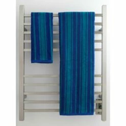 Amba Products Amba RSWH-B Hardwired Radiant Square Towel Warmer, Brushed Finish -Bathroom Supplies Sales 2024 AMB AMBA RADIANT SQUARE HARDWIRED BRUSHED STOCK 05