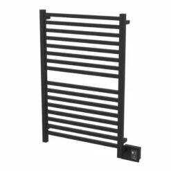Amba Products Amba Quadro 28-3/8-Inch X 42-5/8-Inch Towel Warmer, Matte Black 5 Amba Products Amba Quadro 28-3/8-Inch X 42-5/8-Inch Towel Warmer, Matte Black -Bathroom Supplies Sales 2024 AMB Q2842 MATTE BLACK SIDE