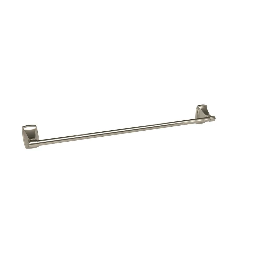 Amerock Clarendon 24 In (610 Mm) Towel Bar In Polished Nickel 3 Amerock Clarendon 24 In (610 Mm) Towel Bar In Polished Nickel