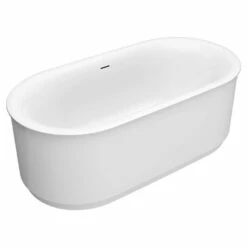 American Standard Studio® S 68 X 34-Inch Freestanding Bathtub Center Drain With Integrated Overflow