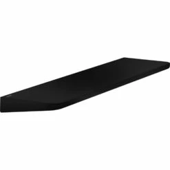Axor Universal Circular Shelf, 16'' In Matte Black