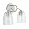 Capital Lighting Oran 2-Light Vanity -Bathroom Supplies Sales 2024 CAP 137921AS 488