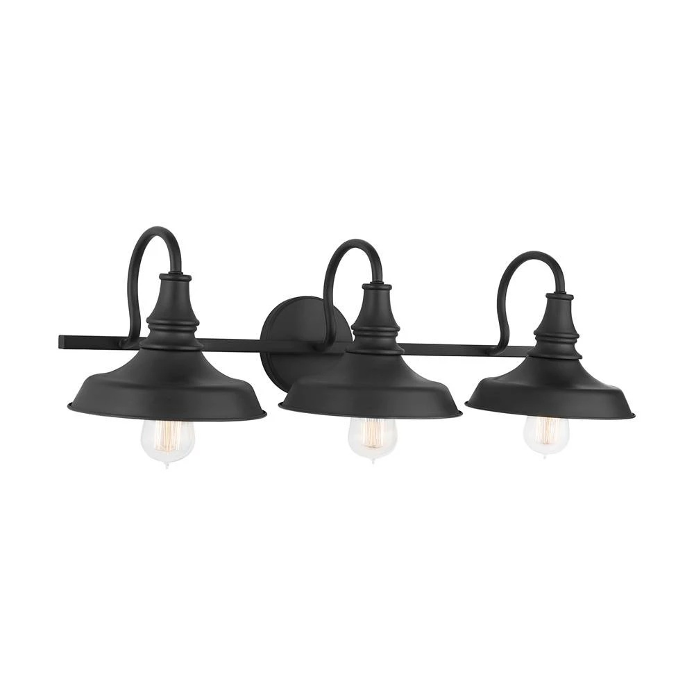 Capital Lighting 3-Light Urban Metal Vanity 3 Capital Lighting 3-Light Urban Metal Vanity