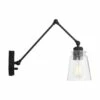 Capital Lighting 3-Light Vanity With Matte Black Finish