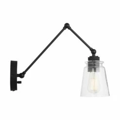 Capital Lighting 3-Light Vanity With Matte Black Finish