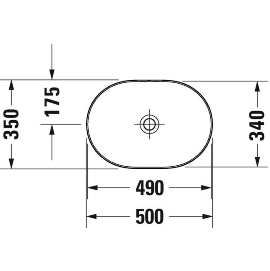 Duravit Luv Washbowl White 4 Duravit Luv Washbowl White - Image 2