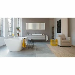 Duravit DuraSquare Freestanding Bathtub White -Bathroom Supplies Sales 2024 DRV DURAVIT DURASQUARE ME 346445 72