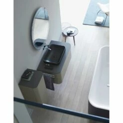 Duravit Happy D.2 Plus Washbowl Anthracite -Bathroom Supplies Sales 2024 DRV DURAVIT HAPPY D2 PLUS PE 1021833 72