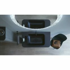Duravit Happy D.2 Plus Washbowl Anthracite -Bathroom Supplies Sales 2024 DRV DURAVIT HAPPY D2 PLUS PE 222625 72