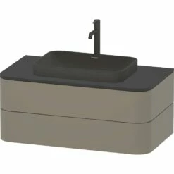 Duravit Happy D.2 Plus Washbowl Anthracite -Bathroom Supplies Sales 2024 DRV DURAVIT PI HI 2359601300 23596013001 FURNITURE 2397918 300