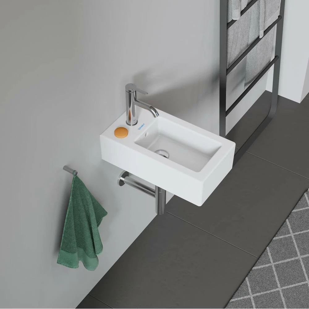 Duravit Vero Small Handrinse Sink White With WonderGliss 12 Duravit Vero Small Handrinse Sink White With WonderGliss - Image 10