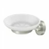 Deltana Frosted Glass Soap Dish, BBN Series