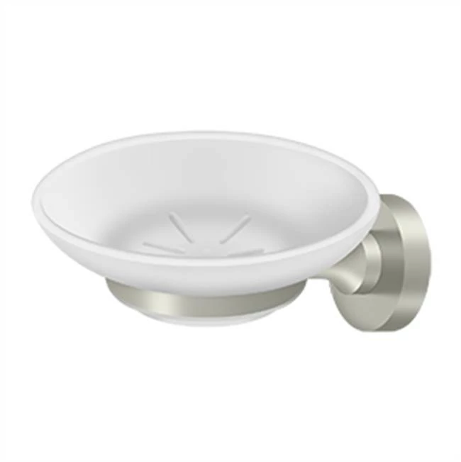 Deltana Frosted Glass Soap Dish, BBN Series 3 Deltana Frosted Glass Soap Dish, BBN Series
