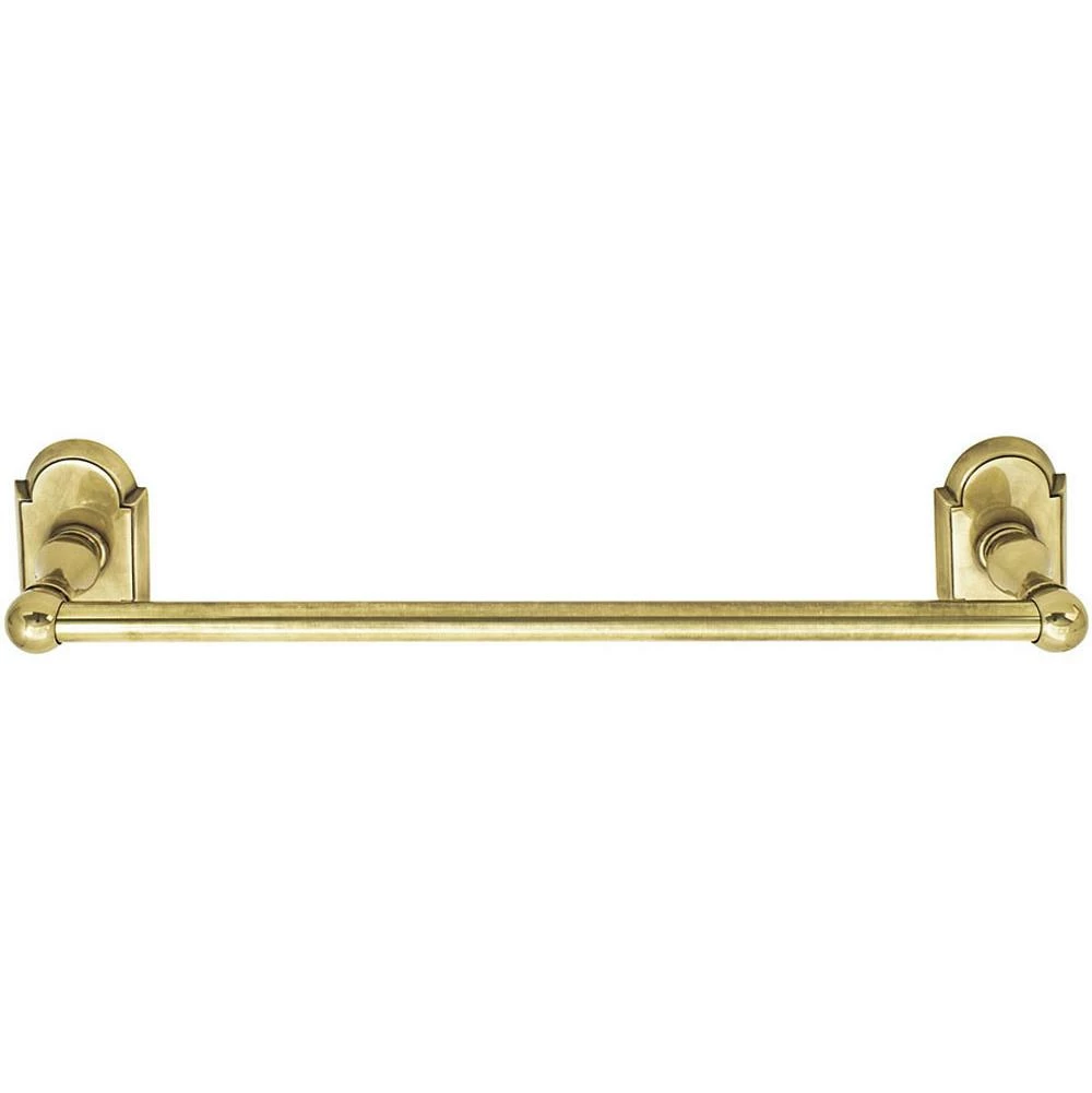 Emtek Brass TowelBar, Rbn Ros, 24'' 15A 3 Emtek Brass TowelBar, Rbn Ros, 24'' 15A