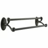Emtek 18'' Tus Dbl Twl Bar, RosNo.12, FB 1 Emtek 18'' Tus Dbl Twl Bar, RosNo.12, FB -Bathroom Supplies Sales 2024 ETK BH 42 TUSCANY BRONZE DOUBLE TOWEL 18BAR ROSE14 MB