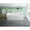 Fleurco OPUS SONORO PLUS TUB/6731-WHITE/WHITE DRAIN COVER -Bathroom Supplies Sales 2024 FLR BZSN6732 18