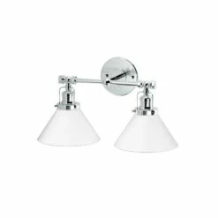 Gatco Cafe Double Sconce Chrome
