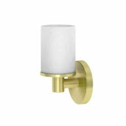 Gatco Latitude II Single Sconce Bright Brass