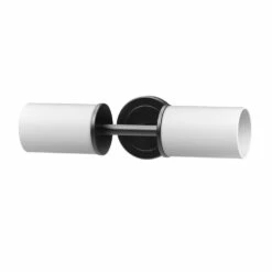 Gatco Latitude II Double Sconce Matte Black