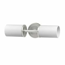 Gatco Latitude II Double Sconce Satin Nickel