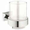 Grohe Glass With Holder 2 Grohe Glass With Holder -Bathroom Supplies Sales 2024 GRO FERDTURM66KUDRAJIOFZ