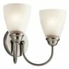 Kichler Lighting Bath 2Lt LED -Bathroom Supplies Sales 2024 KCH 45638NIL18