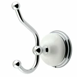 Kingston Brass Victorian Robe Hook, Polished Chrome