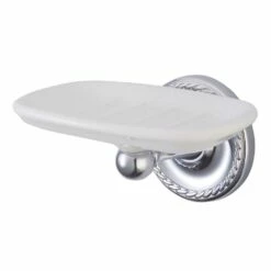Kingston Brass Soap Dish Holder, Polished Chrome
