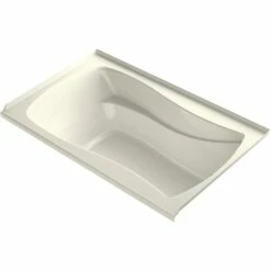 Kohler Mariposa® 60'' X 36'' Integral Flange Heated BubbleMassage™ Air Bath With Bask® Heated Surface And Right-hand Drain