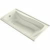 Kohler Mariposa® 72'' X 36'' Integral Flange Heated BubbleMassage™ Air Bath With Left-hand Drain