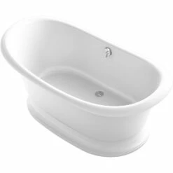 Kohler Artifacts™ 66-1/8'' X 32-1/2'' Freestanding Bath With White Exterior