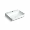 Kohler Vox® Rectangle Vessel Bathroom Sink With Single Faucet Hole -Bathroom Supplies Sales 2024 KOL ZAA66260 RGB