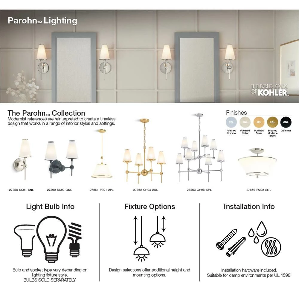 Kohler Parohn One-Light Pendant 4 Kohler Parohn One-Light Pendant - Image 2