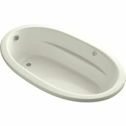 Kohler Sunward® 72'' X 42'' Heated BubbleMassage™ Air Bath With End Drain