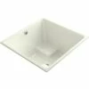 Kohler Underscore Cube 48-in X 48-in Heated Bubblemassage Air Bath W/ Vibracoustic -Bathroom Supplies Sales 2024 KOL zaa57959