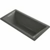 Kohler Underscore® Rectangle 66'' X 32'' VibrAcoustic® Bath With Heated BubbleMassage™ -Bathroom Supplies Sales 2024 KOL zab64078