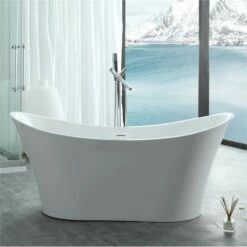 Maidstone Gradin Acrylic Contemporary Tub