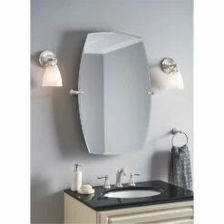 Moen Brantford 1-Light Dual-Mount Bath Bathroom Vanity Fixture With Frosted Glass, Brushed Nickel -Bathroom Supplies Sales 2024 MOE BH5292BN WS84440SRN DN6886BN YB2261BN set2