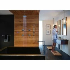 Moen Arris 24-Inch Towel Bar, Chrome -Bathroom Supplies Sales 2024 MOE ts3304tb lifestyle 4