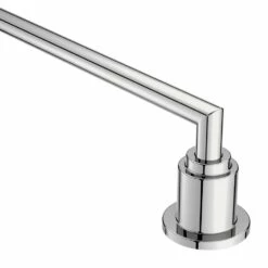 Moen Arris 24-Inch Towel Bar, Chrome -Bathroom Supplies Sales 2024 MOE yb0818ch close up