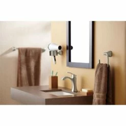 Moen Voss 24-Inch Bathroom Towel Bar, Chrome -Bathroom Supplies Sales 2024 MOE yb5186bn yb6903bn yb5170bn glam1