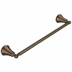 Moen Wynford 24-Inch Single Towel Bar, Oil Rubbed Bronze -Bathroom Supplies Sales 2024 MOE yb5218orb fullbar