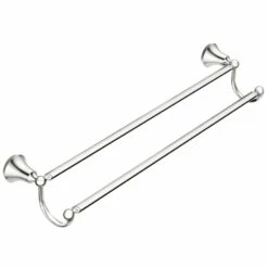 Moen Wynford 24-Inch Double Towel Bar, Chrome -Bathroom Supplies Sales 2024 MOE yb5222ch fullbar
