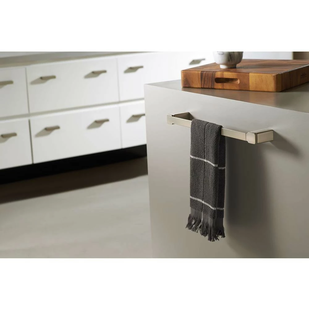 Moen 90 Degree 18-Inch Towel Bar, Brushed Nickel 8 Moen 90 Degree 18-Inch Towel Bar, Brushed Nickel - Image 6